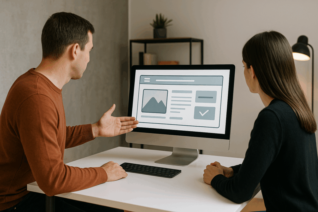 test d'usage de maquette d'interface