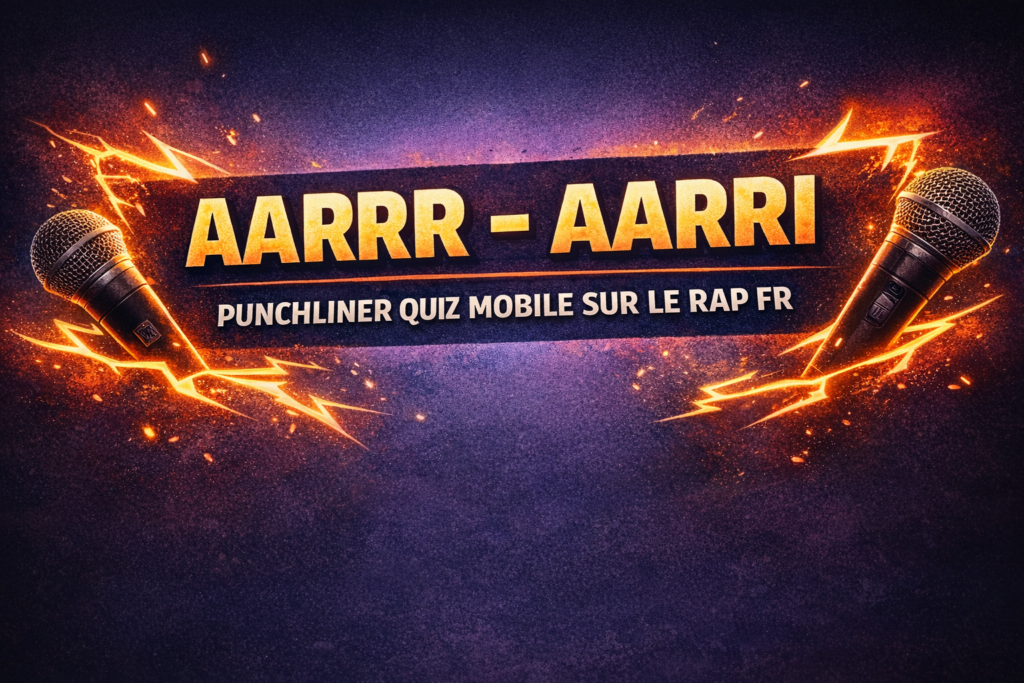 AARRR et AARRI appliqués à Punchliner le quiz mobile sur le rap français